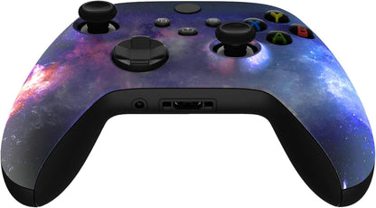Custom Shell for Xbox Series X & S Controller, Nebula Galaxy Replacement Cover Front Housing Cover for Xbox Core Controller Wireless