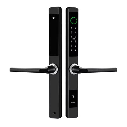 Waterproof Smart Lock – Fingerprint, Password & Card Access for Sliding Doors