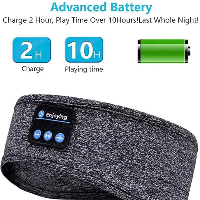 Enjoying Wireless Bluetooth Sleep Headband – Sleep, Sweat, and Stream in Total Comfort